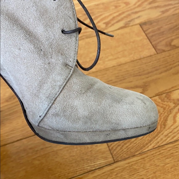 Massimo Baldi - Beige Suede Booties - Size 36 - Picture 8 of 9